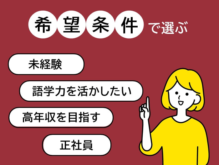 希望条件で選ぶ主婦におすすめの転職サイト＆転職エージェント